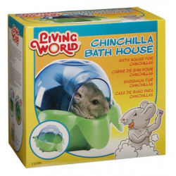 Bañera para chinchilla Living World