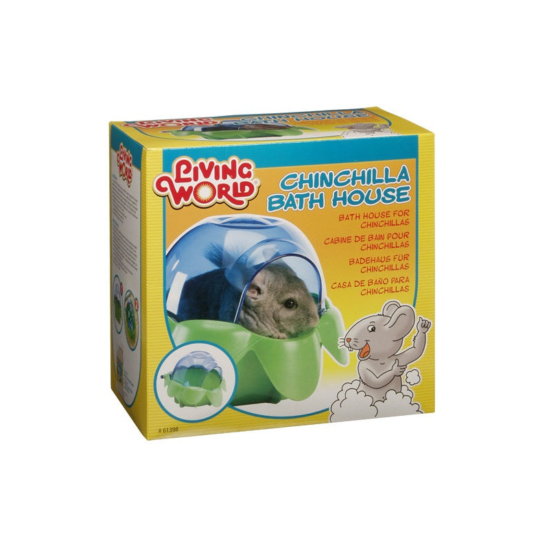 Bañera para chinchilla Living World