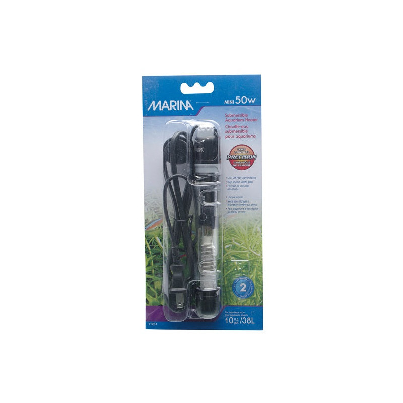Calentador sumergible Mini para acuarios Marina