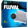 Carbón activado para filtro mochila Fluval C - Pack de 3