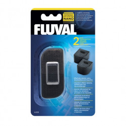 Carga filtrante para filtro Fluval Nano - Pack de 2