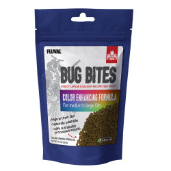 Fluval Bug Bites Gránulos Formula Realzador Color