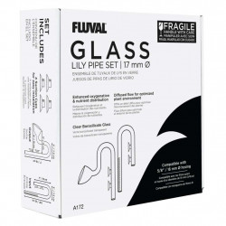 Fluval Lily Pipe juego de tubos de cristal