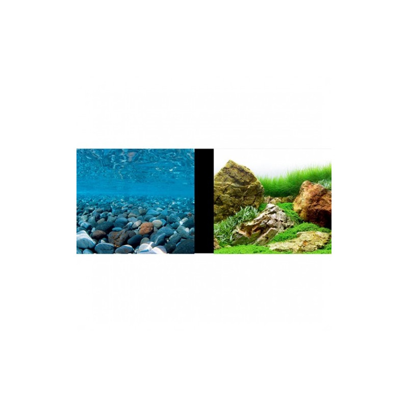 Fondo decorativo 3D para acuarios Marina
