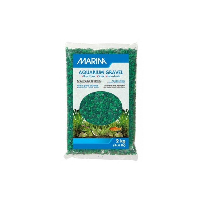 Grava de color para acuarios Marina - 2kg