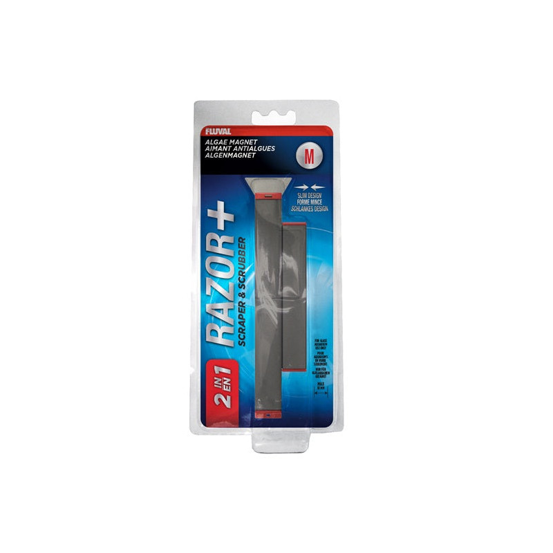 Imán limpia cristales para acuarios Fluval Razor