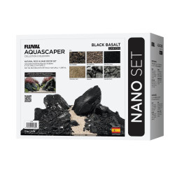 Kit Aquascaper Fluval Black Basalt
