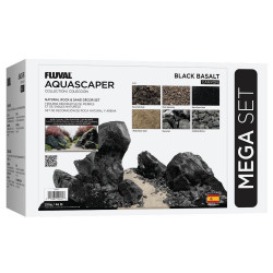 Kit Aquascaper Fluval Black Basalt