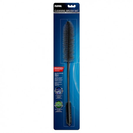 Kit cepillos de limpieza de acuarios Fluval - Pack de 3