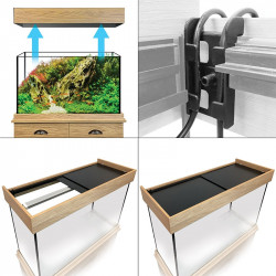 Kit de acuario y mesa Fluval Shaker de 345L