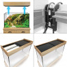 Kit de acuario y mesa Fluval Shaker de 345L