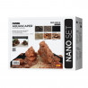 Kit de piedras y grava para acuascaping Fluval - Rojo
