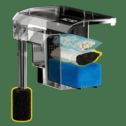 Material filtrante Clear-Carb para filtro AquaClear Fluval AC