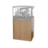 Mesa para acuario de 75L Marina - Roble