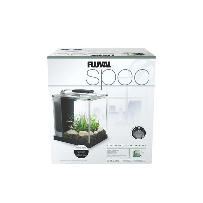 Nano acuario de diseño Fluval Spec de 10L