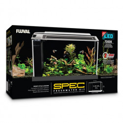 Nano acuario de diseño Fluval Spec de 10L
