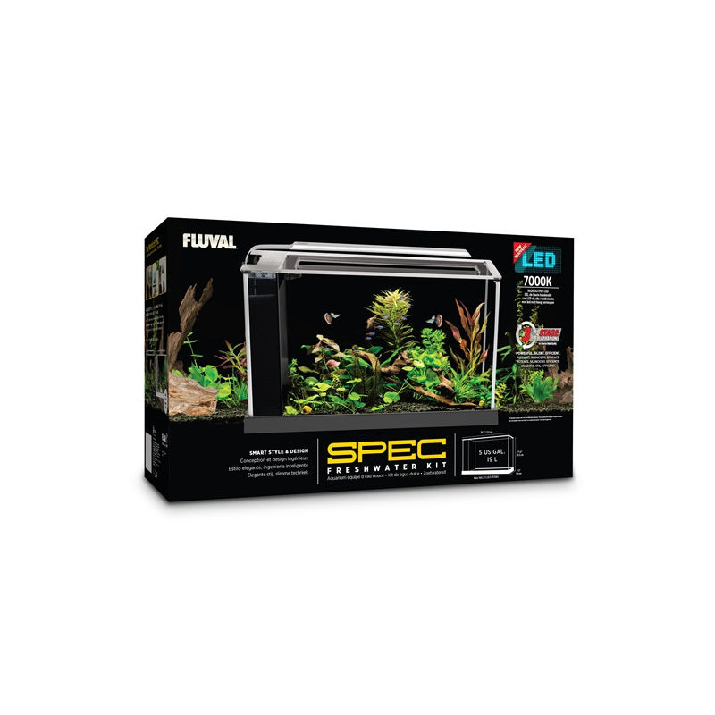 Nano acuario de diseño Fluval Spec de 19L