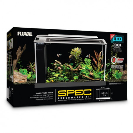 Nano acuario de diseño Fluval Spec de 19L