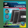 Pack ahorro carbón para filtro AquaClear Fluval AC - Pack de 3