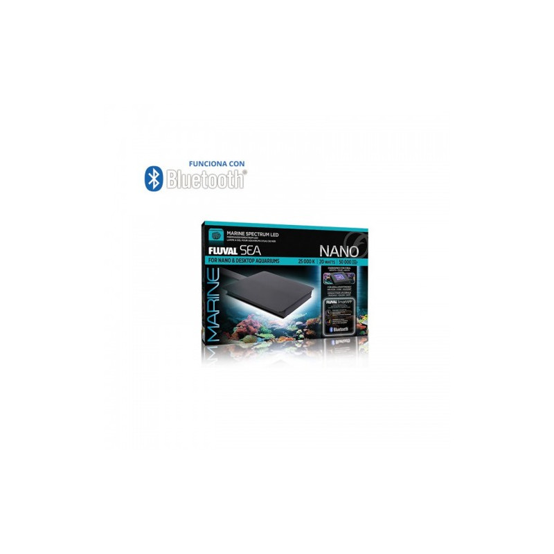 Pantallas de iluminación con bluetooth para acuarios Fluval Sea Marine Spectrum