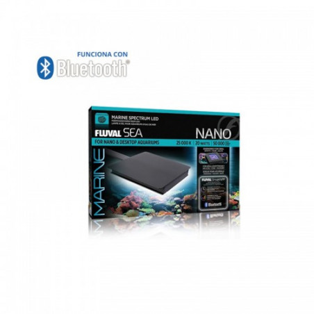Pantallas de iluminación con bluetooth para acuarios Fluval Sea Marine Spectrum