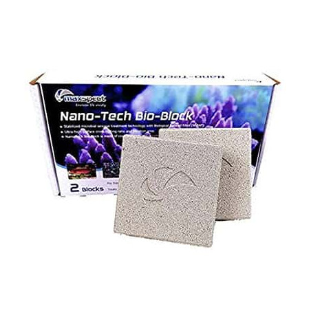 Bloques filtrantes Maxspect Nano-Tech Bio Block 10x10x2,5 cm (2 bloques)