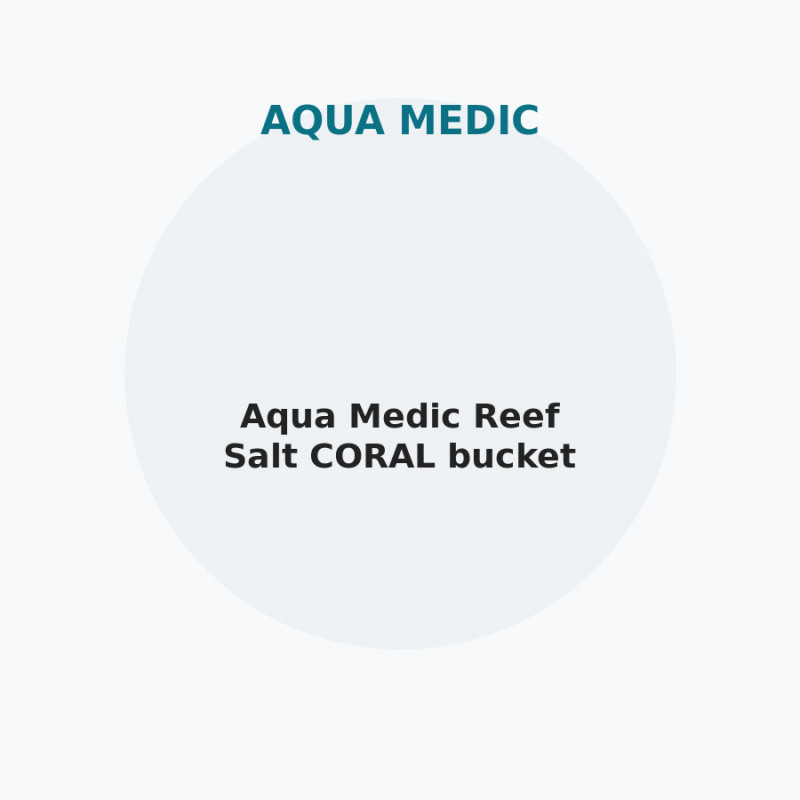 Aqua Medic Reef Salt CORAL bucket