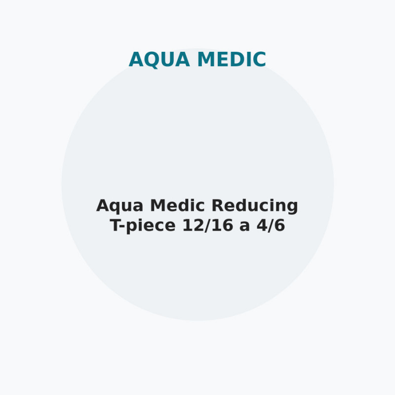 Aqua Medic Reducing T-piece 12/16 a 4/6