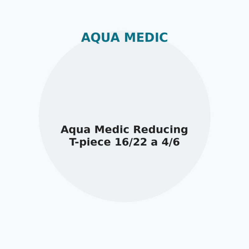 Aqua Medic Reducing T-piece 16/22 a 4/6