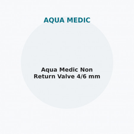 Aqua Medic Non Return Valve 4/6 mm