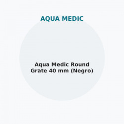 Aqua Medic Round Grate 40 mm (Negro)