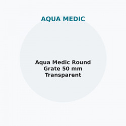 Aqua Medic Round Grate 50 mm Transparent