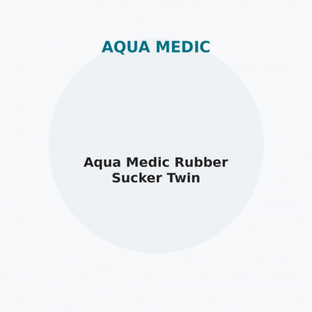 Aqua Medic Rubber Sucker Twin