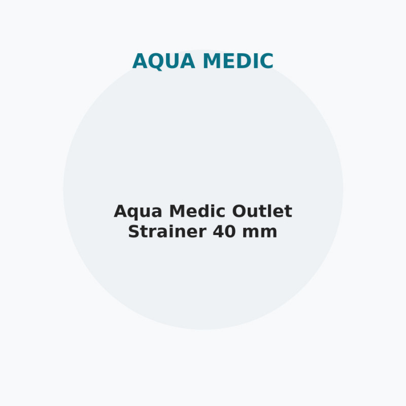 Aqua Medic Outlet Strainer 40 mm