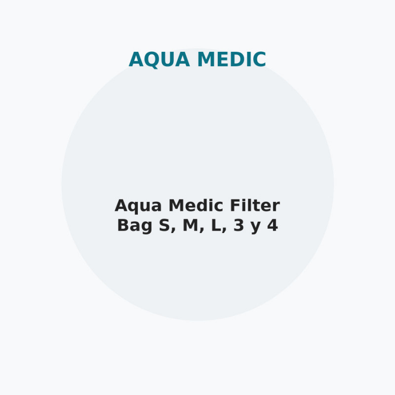 Aqua Medic Filter Bag S, M, L, 3 y 4