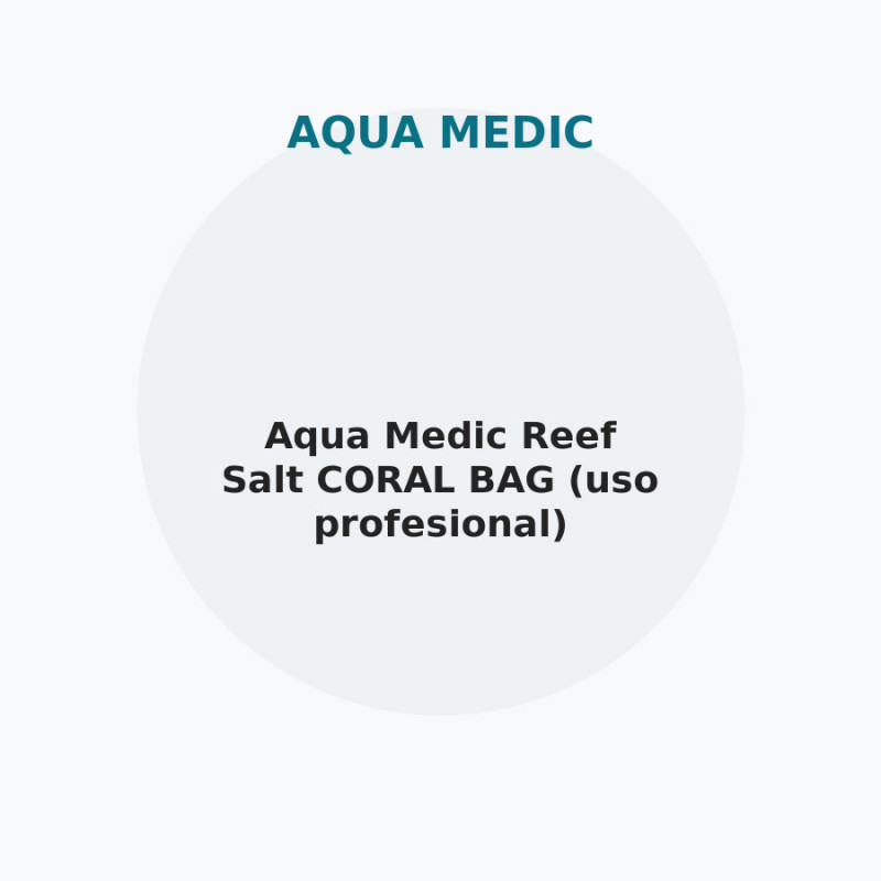 Aqua Medic Reef Salt CORAL BAG (uso profesional)