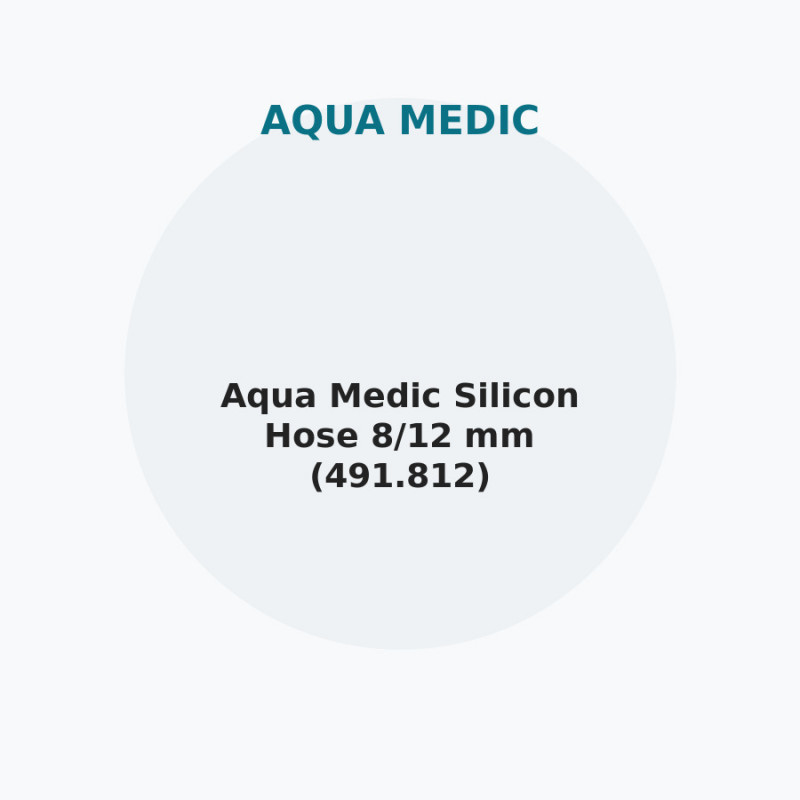 Aqua Medic Silicon Hose 8/12 mm (491.812)