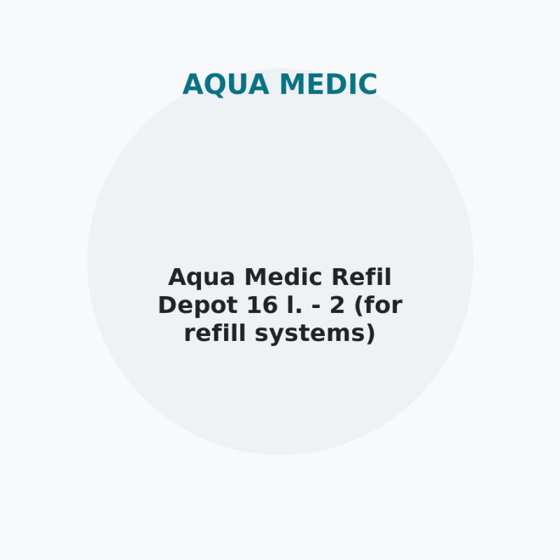 Aqua Medic Refil Depot 16 l. - 2 (for refill systems) 502.79-2