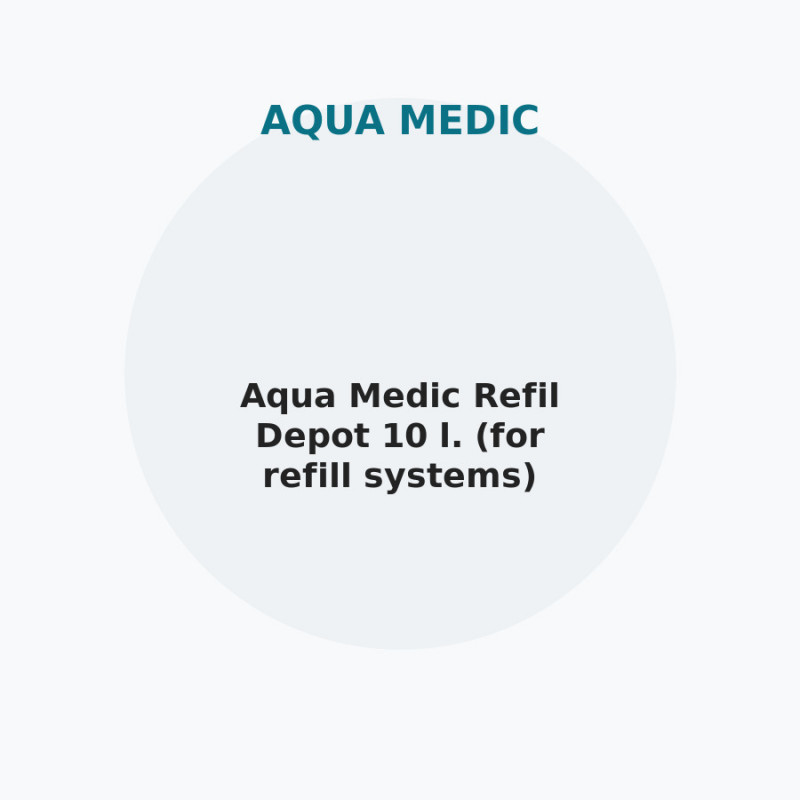 Aqua Medic Refil Depot 10 l. (for refill systems) 510.075-1
