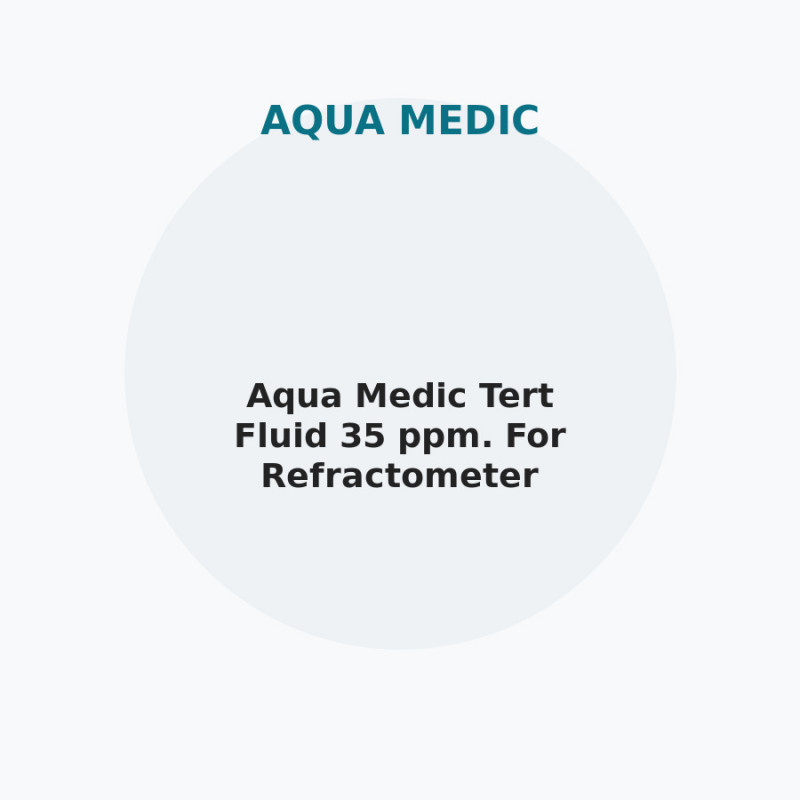 Aqua Medic Tert Fluid 35 ppm. For Refractometer