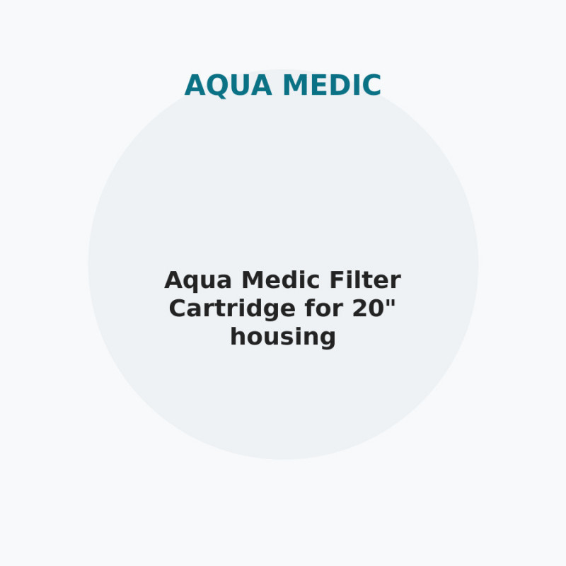 Aqua Medic Filter Cartridge for 20" housing