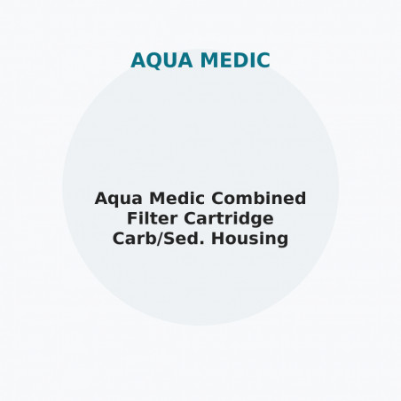 Aqua Medic Combined Filter Cartridge Carb/Sed. Housing for Line & Line+