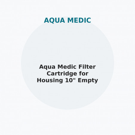 Aqua Medic Filter Cartridge for Housing 10" Empty