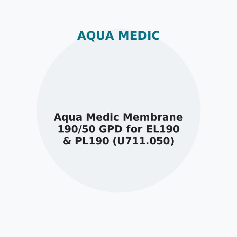Aqua Medic Membrane 190/50 GPD for EL190 & PL190 (U711.050)