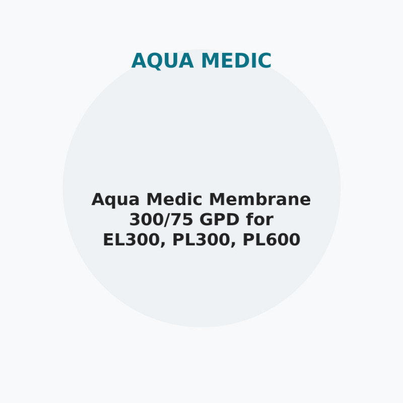 Aqua Medic Membrane 300/75 GPD for EL300, PL300, PL600 (U711.075)