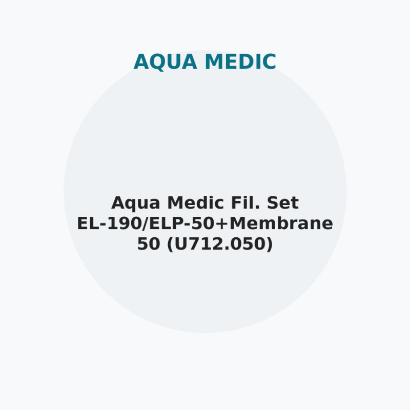 Aqua Medic Fil. Set EL-190/ELP-50+Membrane 50 (U712.050)