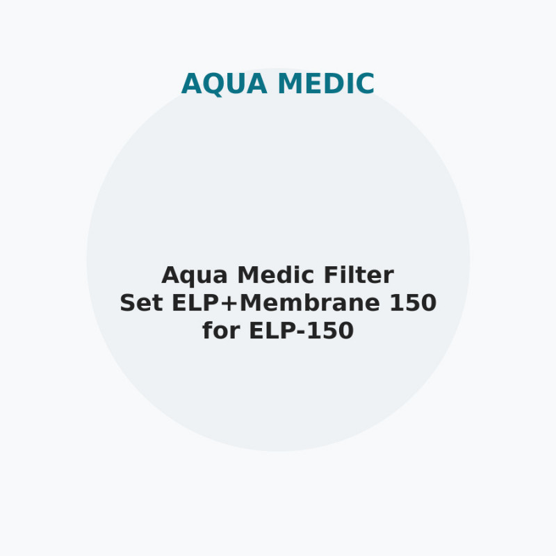 Aqua Medic Filter Set ELP+Membrane 150 for ELP-150 (U712.150)