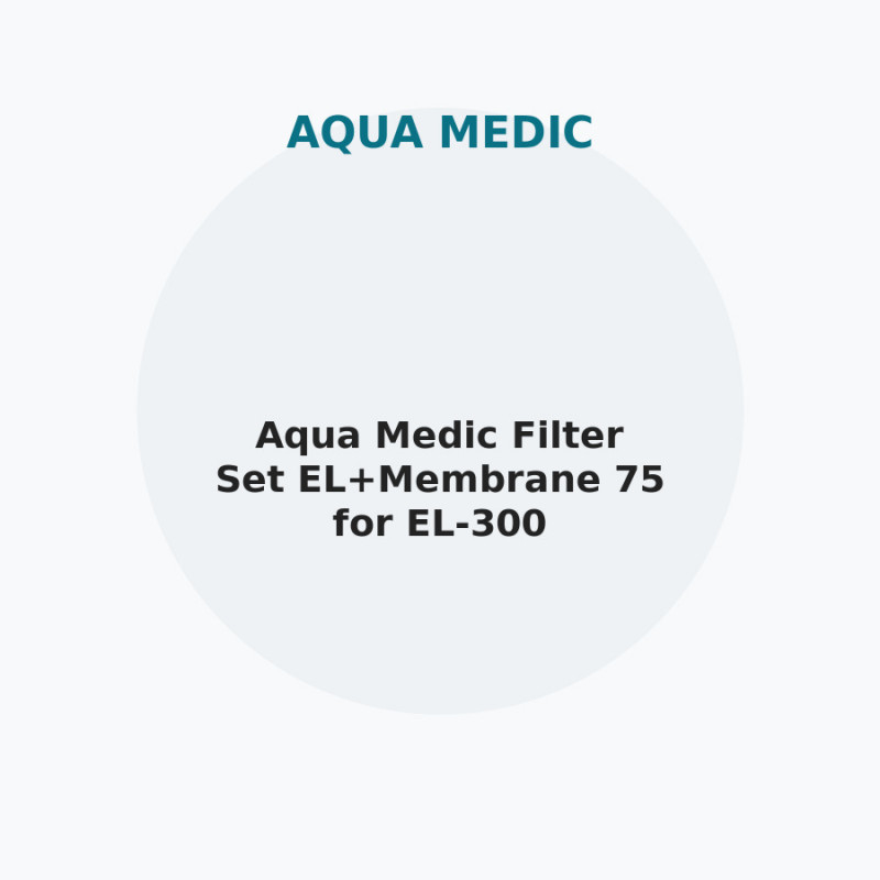 Aqua Medic Filter Set EL+Membrane 75 for EL-300 (U712.075)