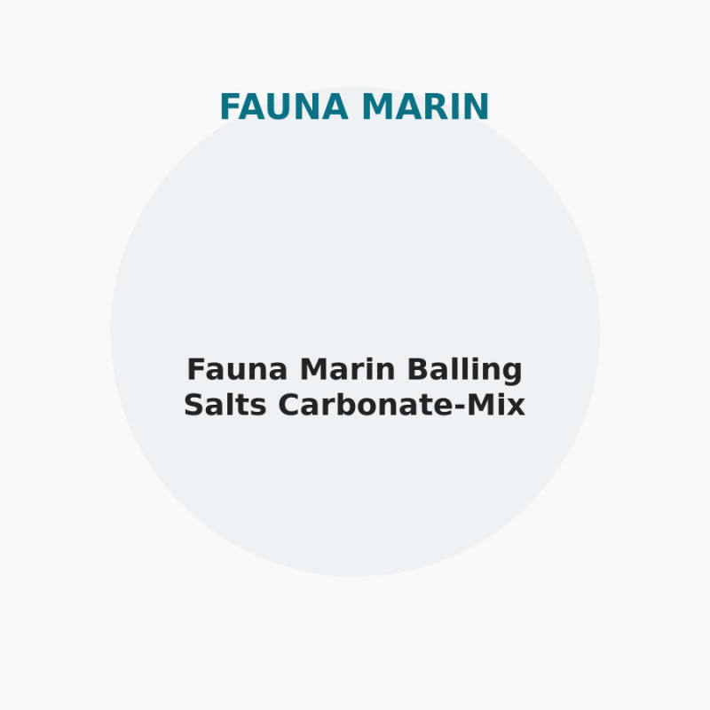 Fauna Marin Balling Salts Carbonate-Mix