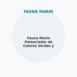 Fauna Marin Potenciador de Colores Verdes y Azules para Corales